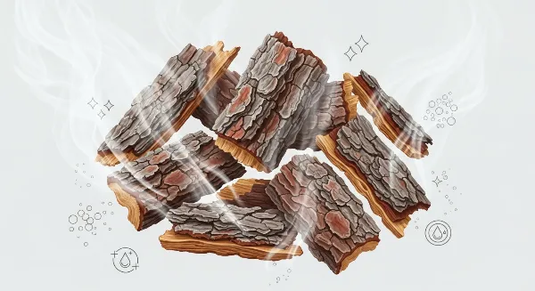 Écorces de pin traitées à la vapeur pour un substrat propre et sans pathogènes