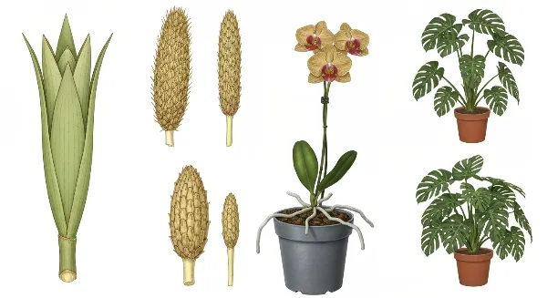 Écorces de pin de calibre 10/25mm utilisées comme substrat pour orchidées et plantes tropicales